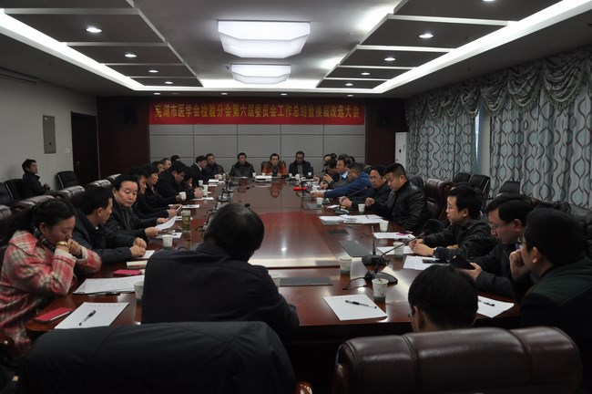 我院檢驗(yàn)科主任陳俊明當(dāng)選為蕪湖市醫(yī)學(xué)會(huì)檢驗(yàn)分會(huì)第七屆委員會(huì)副主任委員(圖1)