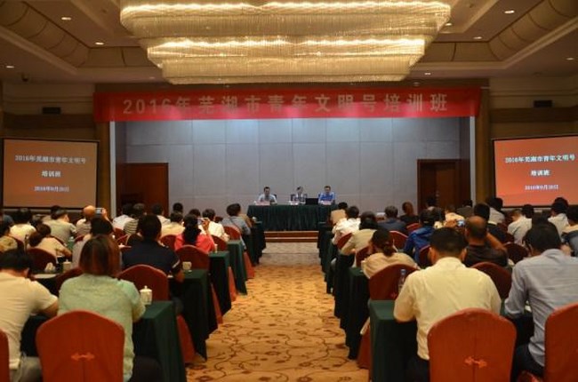 2016年蕪湖市青年文明號培訓班(圖1)