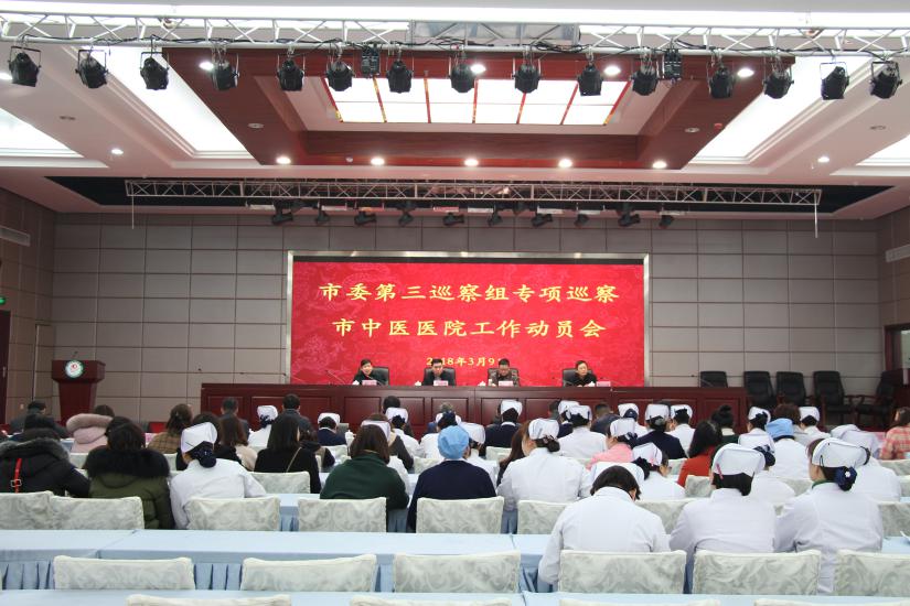 市委第三巡察組專項(xiàng)巡察蕪湖市中醫(yī)醫(yī)院工作動(dòng)員會(huì)召開(圖1)