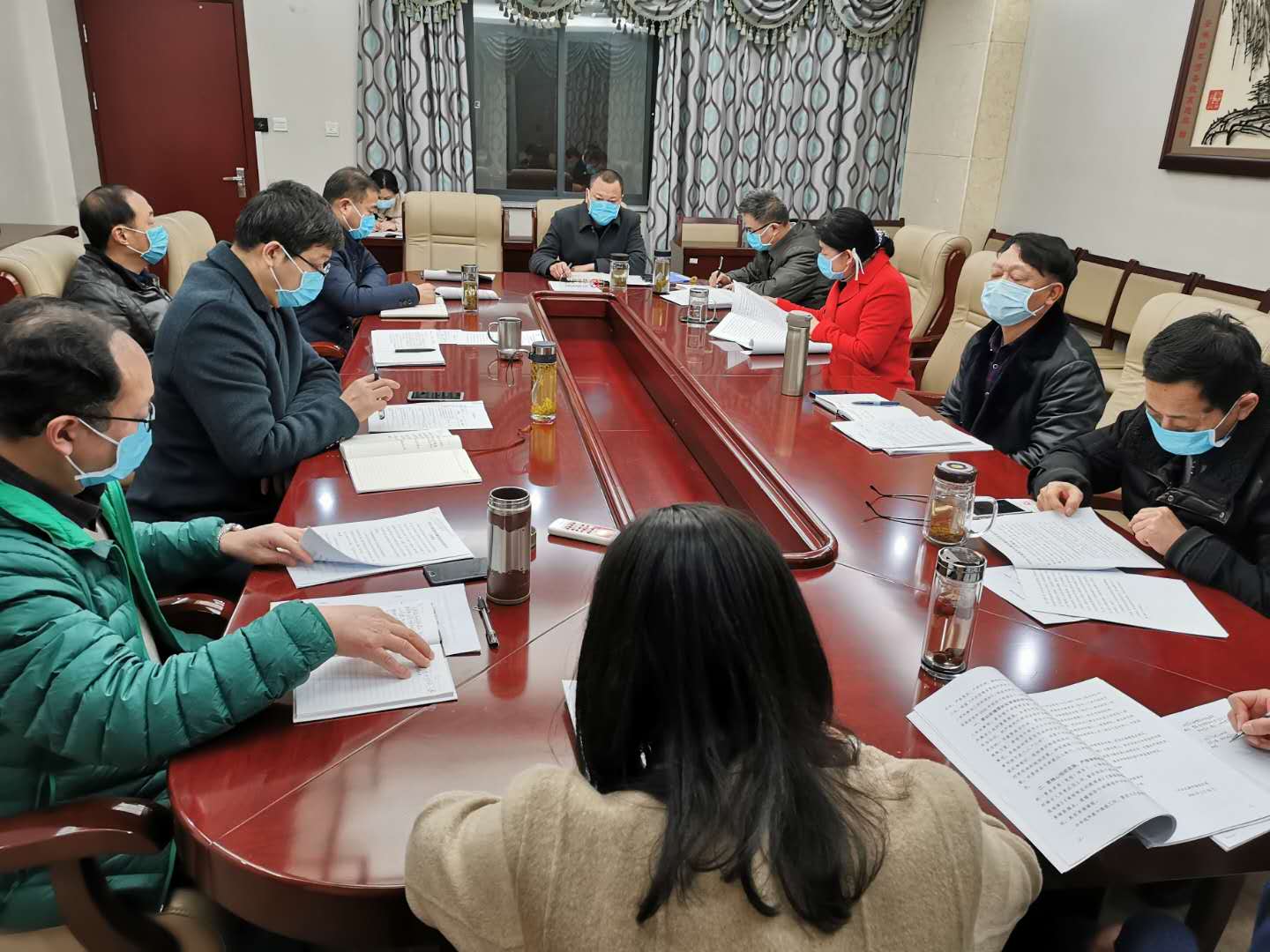 我院召開黨委理論學習中心組黨風廉政建設(shè)專題學習會(圖1)
