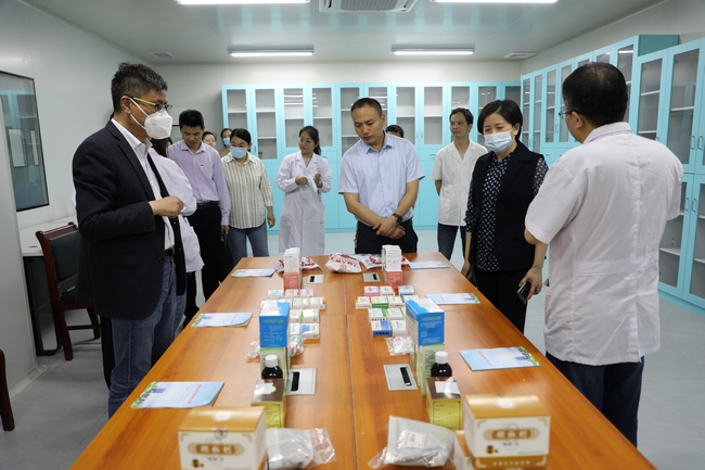 市政府副市長丁百靜一行來我院調(diào)研指導公立醫(yī)院改革與高質(zhì)量發(fā)展工作(圖1)